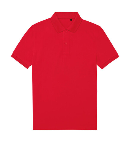 B &amp; C My Eco Polo 65/35, Red, XL bedrucken, Art.-Nr. 531424005