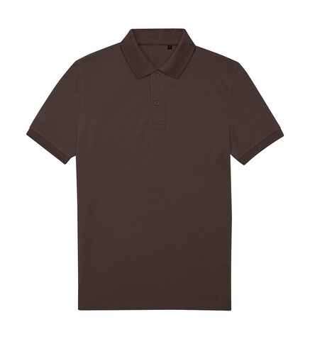 B &amp; C My Eco Polo 65/35, Roasted Coffee, M bedrucken, Art.-Nr. 531427063