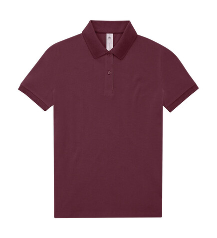 B &amp; C My Polo 180 /Women, Burgundy, XL bedrucken, Art.-Nr. 532424486