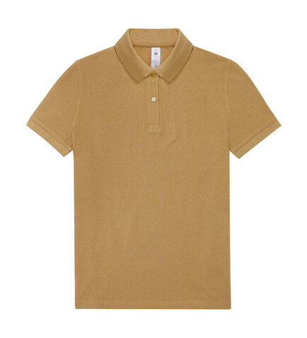 B &amp; C My Polo 180 /Women, Meta Gold, XL bedrucken, Art.-Nr. 532426086