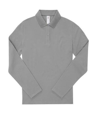 B & C My Polo 180 LSL /Women, Sport Grey, M bedrucken, Art.-Nr. 533421254 B & C My Polo 180 LSL /Women, Sport Grey, M bedrucken, Art.-Nr. 533421254
