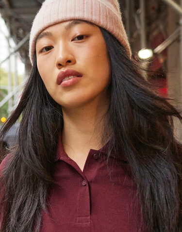 B &amp; C My Polo 180 LSL /Women, White, XS bedrucken, Art.-Nr. 533420002