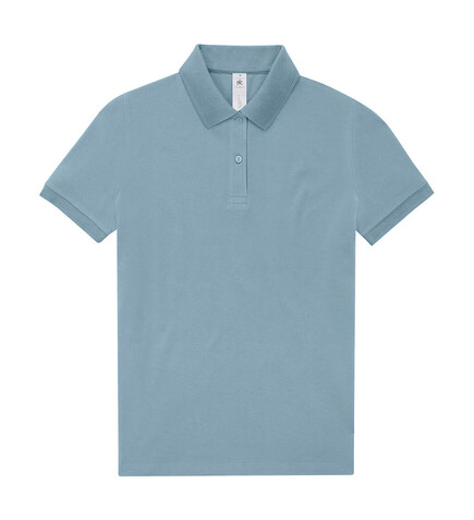 B &amp; C My Polo 210 /Women, Amalfi Blue, XL bedrucken, Art.-Nr. 534423056