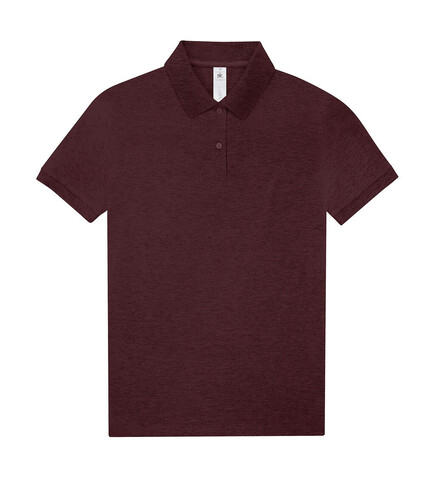 B & C My Polo 210 /Women, Heather Burgundy, M bedrucken, Art.-Nr. 534424524 B & C My Polo 210 /Women, Heather Burgundy, M bedrucken, Art.-Nr. 534424524