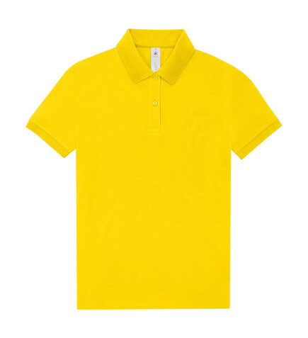 B &amp; C My Polo 210 /Women, Mellow Yellow, L bedrucken, Art.-Nr. 534426095
