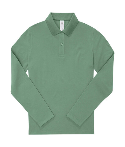 B & C My Polo 210 LSL /Women, Amalfi Green, M bedrucken, Art.-Nr. 535425154 B & C My Polo 210 LSL /Women, Amalfi Green, M bedrucken, Art.-Nr. 535425154