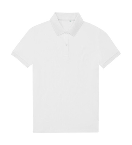 B &amp; C My Eco Polo 65/35 /Women, White, M bedrucken, Art.-Nr. 536420004