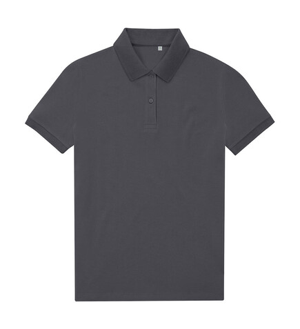 B &amp; C My Eco Polo 65/35 /Women, Dark Grey, XL bedrucken, Art.-Nr. 536421286
