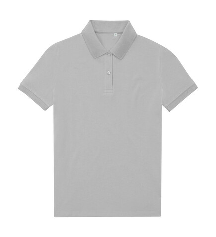 B &amp; C My Eco Polo 65/35 /Women, Pacific Grey, XL bedrucken, Art.-Nr. 536421356