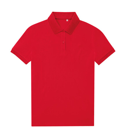 B &amp; C My Eco Polo 65/35 /Women, Red, XL bedrucken, Art.-Nr. 536424006