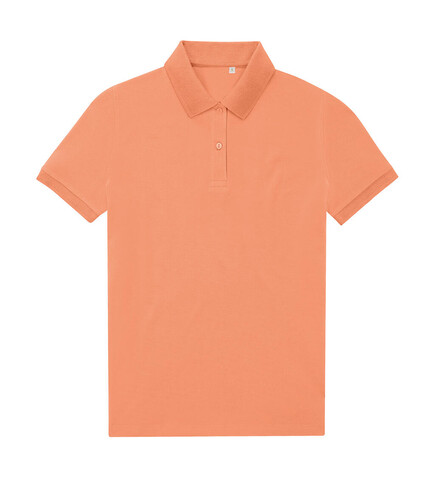 B &amp; C My Eco Polo 65/35 /Women, Melon Orange, XS bedrucken, Art.-Nr. 536424402