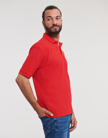Russell Europe Men`s Classic Polycotton Polo, Light Oxford, XS bedrucken, Art.-Nr. 539007192