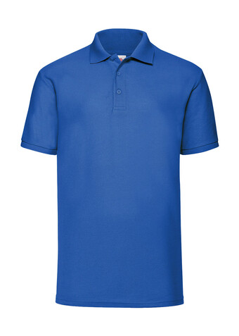Fruit of the Loom 65/35 Polo, Royal, 3XL bedrucken, Art.-Nr. 539013008