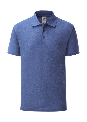 Fruit of the Loom 65/35 Polo, Heather Royal, S bedrucken, Art.-Nr. 539013023