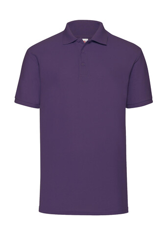 Fruit of the Loom 65/35 Polo, Purple, M bedrucken, Art.-Nr. 539013494