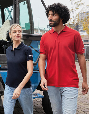 SG Poly Cotton Polo Men, Black, 4XL bedrucken, Art.-Nr. 539521019