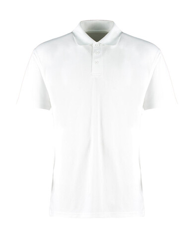 Kustom Kit Regular Fit Cooltex® Plus Micro Mesh Polo, White, XS bedrucken, Art.-Nr. 542110002