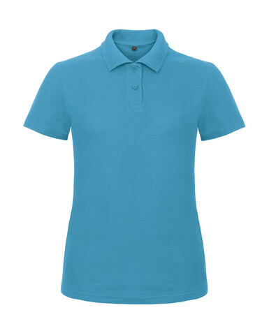 B &amp; C ID.001 /women Piqué Polo Shirt, Atoll, 2XL bedrucken, Art.-Nr. 547423147