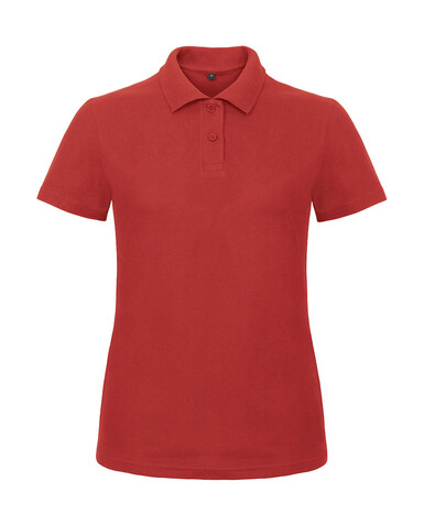 B & C ID.001 /women Piqué Polo Shirt, Red, L bedrucken, Art.-Nr. 547424005 B & C ID.001 /women Piqué Polo Shirt, Red, L bedrucken, Art.-Nr. 547424005