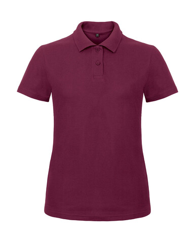 B & C ID.001 /women Piqué Polo Shirt, Wine, XL bedrucken, Art.-Nr. 547424496 B & C ID.001 /women Piqué Polo Shirt, Wine, XL bedrucken, Art.-Nr. 547424496