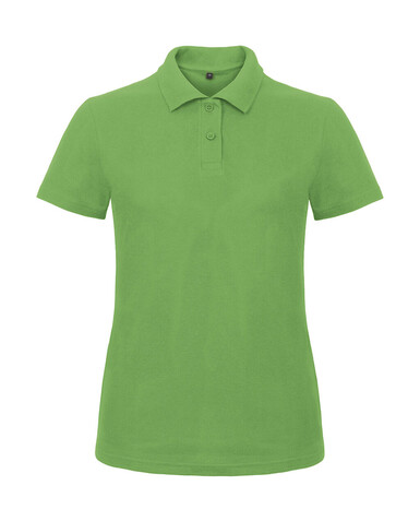B &amp; C ID.001 /women Piqué Polo Shirt, Real Green, 3XL bedrucken, Art.-Nr. 547425038
