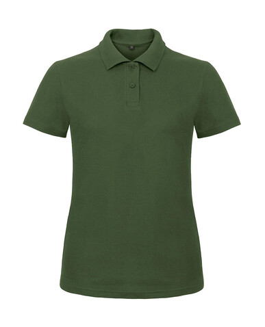 B &amp; C ID.001 /women Piqué Polo Shirt, Bottle Green, XS bedrucken, Art.-Nr. 547425402