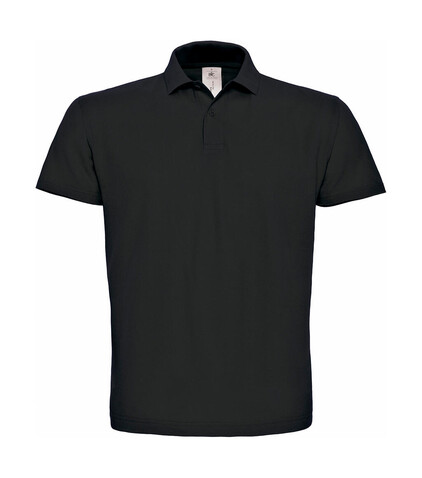 B & C ID.001 Piqué Polo Shirt, Black, 2XL bedrucken, Art.-Nr. 548421017 B & C ID.001 Piqué Polo Shirt, Black, 2XL bedrucken, Art.-Nr. 548421017