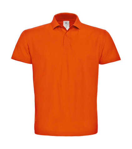B &amp; C ID.001 Piqué Polo Shirt, Orange, XS bedrucken, Art.-Nr. 548424102