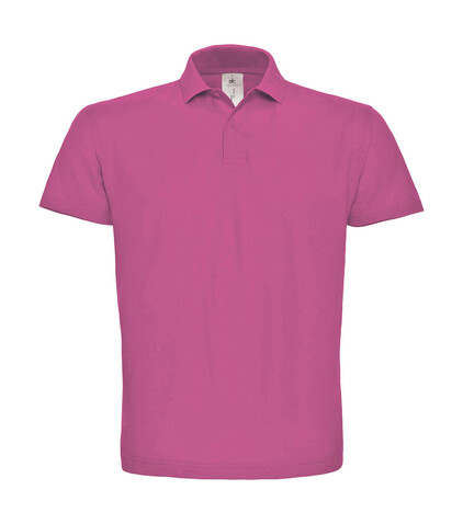 B &amp; C ID.001 Piqué Polo Shirt, Fuchsia, L bedrucken, Art.-Nr. 548424185