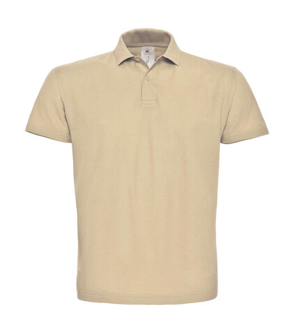 B &amp; C ID.001 Piqué Polo Shirt, Sand, XS bedrucken, Art.-Nr. 548427412