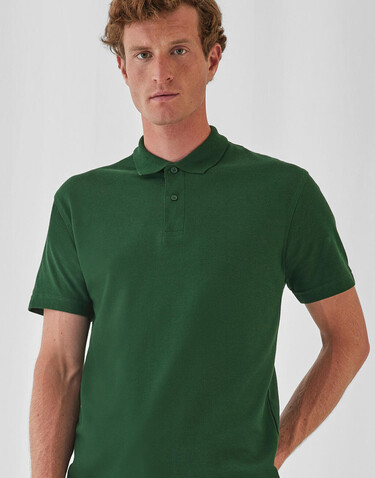B &amp; C ID.001 Piqué Polo Shirt, White, XS bedrucken, Art.-Nr. 548420002