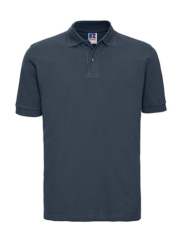 Russell Europe Men`s Classic Cotton Polo, French Navy, S bedrucken, Art.-Nr. 549002013