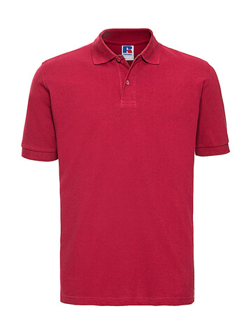 Russell Europe Men`s Classic Cotton Polo, Classic Red, 2XL bedrucken, Art.-Nr. 549004017 Russell Europe Men`s Classic Cotton Polo, Classic Red, 2XL bedrucken, Art.-Nr. 549004017
