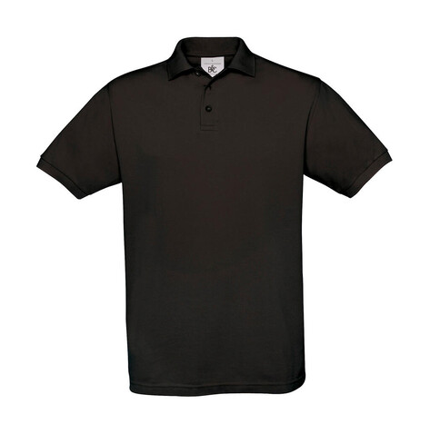 B & C Safran Piqué Polo, Black, 3XL bedrucken, Art.-Nr. 549421018 B & C Safran Piqué Polo, Black, 3XL bedrucken, Art.-Nr. 549421018