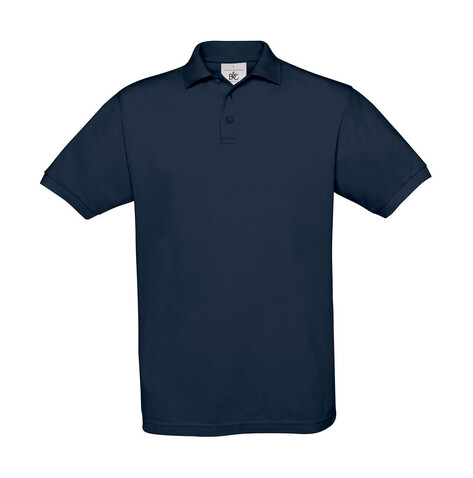 B &amp; C Safran Piqué Polo, Navy, XL bedrucken, Art.-Nr. 549422006
