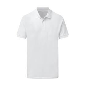 SG Cotton Polo Men, White, 5XL bedrucken, Art.-Nr. 549520000