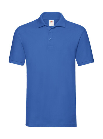 Fruit of the Loom Premium Polo, Royal Blue, XL bedrucken, Art.-Nr. 551013006
