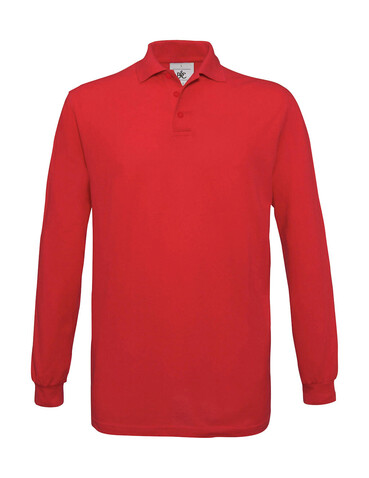 B &amp; C Safran LSL Polo, Red, S bedrucken, Art.-Nr. 554424003