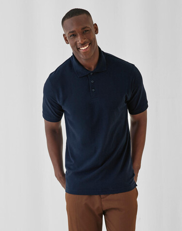 B & C Heavymill Piqué Polo, White, 3XL bedrucken, Art.-Nr. 563420008 B & C Heavymill Piqué Polo, White, 3XL bedrucken, Art.-Nr. 563420008