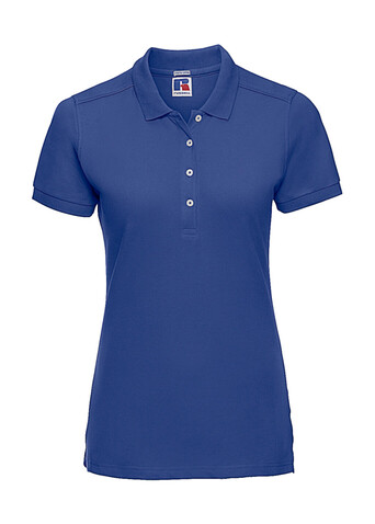 Russell Europe Ladies` Fitted Stretch Polo, Bright Royal, S bedrucken, Art.-Nr. 566003063 Russell Europe Ladies` Fitted Stretch Polo, Bright Royal, S bedrucken, Art.-Nr. 566003063