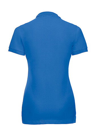 Russell Europe Ladies` Fitted Stretch Polo, Light Oxford, M bedrucken, Art.-Nr. 566007194