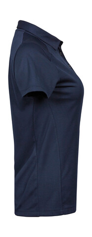 Tee Jays Ladies` Luxury Sport Polo, Black, S bedrucken, Art.-Nr. 571541013