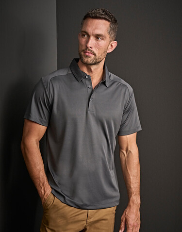 Tee Jays Luxury Sport Polo, Black, L bedrucken, Art.-Nr. 572541015