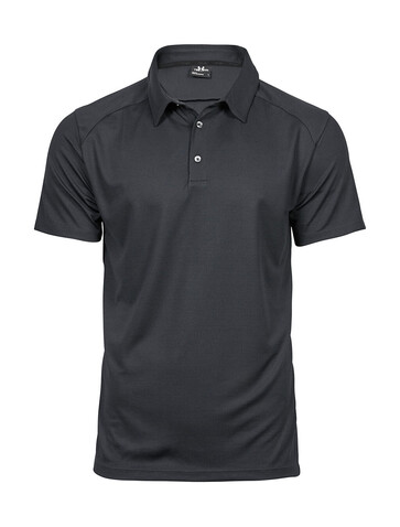Tee Jays Luxury Sport Polo, Dark Grey, XL bedrucken, Art.-Nr. 572541286