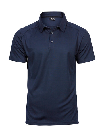 Tee Jays Luxury Sport Polo, Navy, 3XL bedrucken, Art.-Nr. 572542008