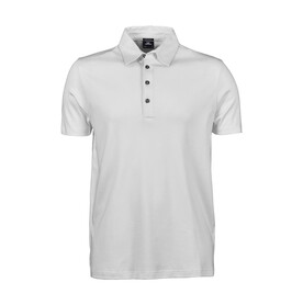 Tee Jays Pima Cotton Polo, White, S bedrucken, Art.-Nr. 586540003
