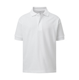 SG Cotton Polo Kids, White, 104 (3-4/S) bedrucken, Art.-Nr. 588520003