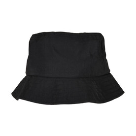 Flexfit Water Repellent Bucket Hat, Black, One Size bedrucken, Art.-Nr. 601681010