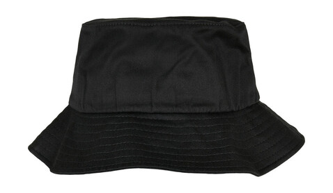 Flexfit Organic Cotton Bucket Hat, Black, One Size bedrucken, Art.-Nr. 602681010