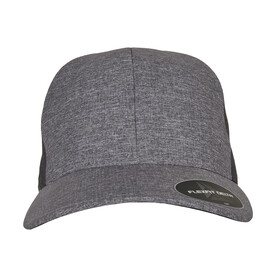 Flexfit Flexfit Delta® Carbon Cap – 2 Tone, Melange Blue/Melange Charcoal, S/M bedrucken, Art.-Nr. 606683571